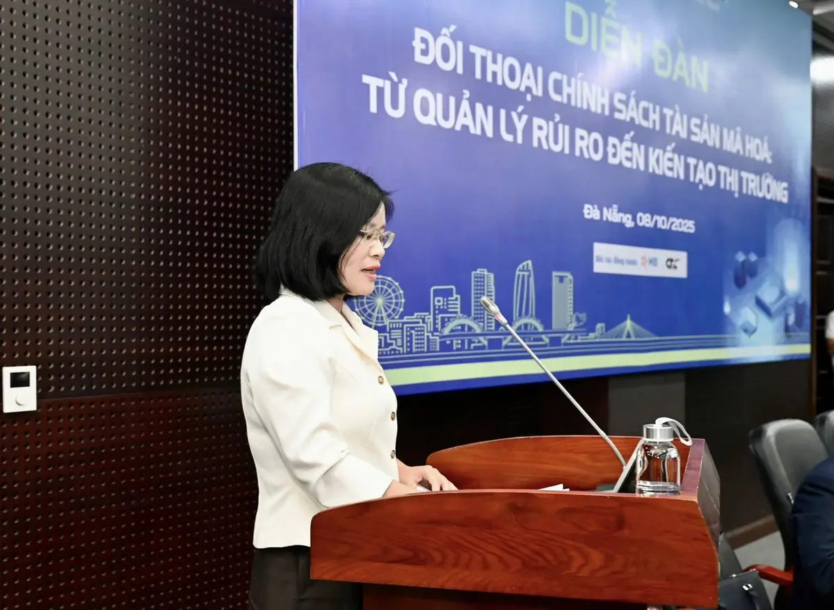Bà Nguyễn Thị Minh Thơ, Phó Cục trưởng Cục Phòng, chống rửa tiền, Ngân hàng Nhà nước Việt Nam.webp