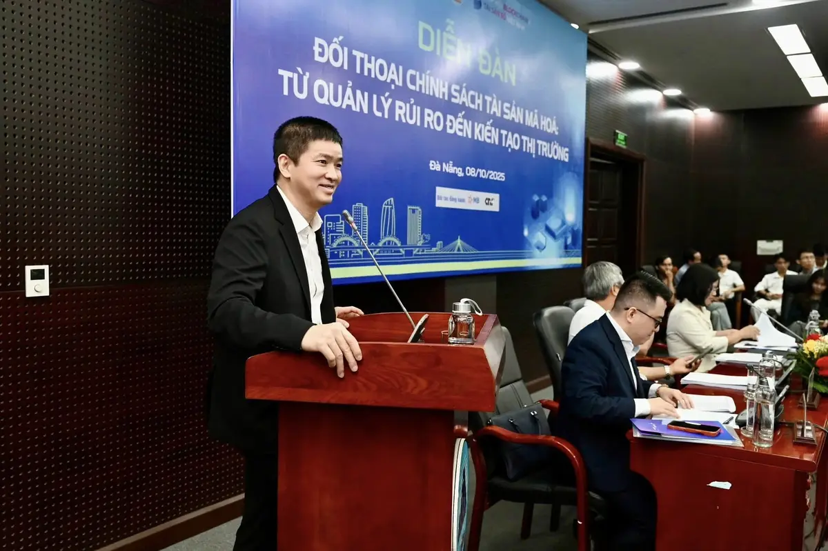 Ông Phan Đức Trung, Chủ tịch Hiệp hội Blockchain và Tài sản số Việt Nam.webp