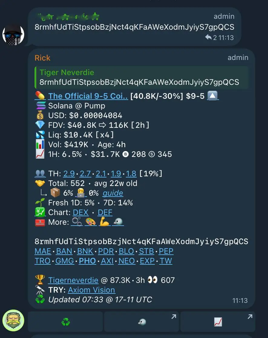 Một memecoin được post lên group.jpg