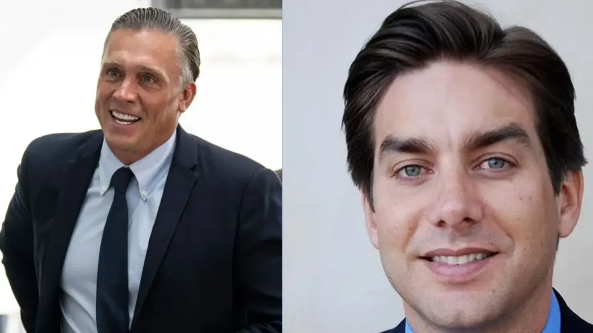 Devon Archer (trái) và Jason Galanis (phải) là 2 cựu cộng sự của Hunter Biden, con trai của cựu Tổng thống Joe Biden..webp