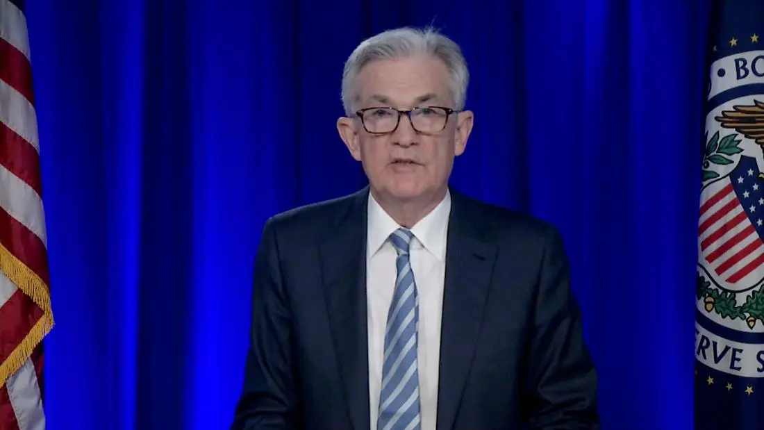 Chủ tịch Cục Dự trữ Li&ecirc;n bang Mỹ (Fed) Jerome Powell ng&agrave;y 14/10 đưa ra những t&iacute;n hiệu quan trọng về ch&iacute;nh s&aacute;ch tiền tệ của Fed, gồm c&oacute; thể sắp ngừng chương tr&igrave;nh thắt chặt định lượng (QT) v&agrave; c&oacute; th&ecirc;m c&aacute;c đợt cắt giảm l&atilde;i suất trong tương lai