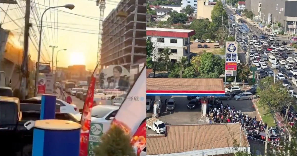 Tình trạng xăng dầu ở lào.jpg