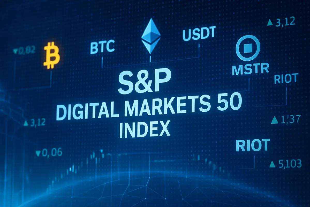 Gã khổng lồ phố Wall S&P ra mắt Digital Markets 50, cho phép theo dõi kết hợp Crypto và cổ phiếu