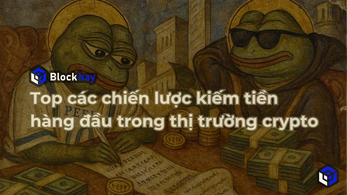 Top các chiến lược kiếm tiền hàng đầu trong thị trường crypto