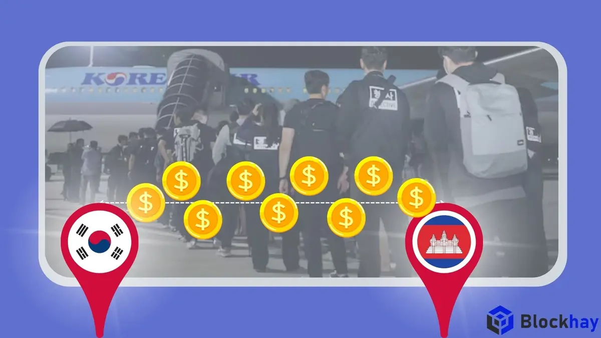 Khối lượng giao dịch stablecoin giữa Hàn Quốc và Campuchia tăng hơn 1.400 lần, Hàn Quốc vào cuộc kiểm tra Khối lượng giao dịch stablecoin giữa Hàn Quốc và Campuchia tăng hơn 1.400 lần, Hàn Quốc vào cuộc kiểm tra