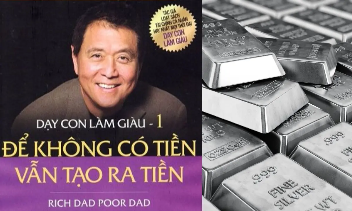 Tác giả Cha Giàu Cha Nghèo bất ngờ “quay xe” FOMO Bạc với viễn cảnh 200 USD một lượng bạc blockhay