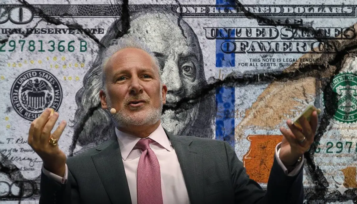 Peter Schiff cảnh báo USD bên bờ sụp đổ, khủng hoảng Mỹ có thể tệ hơn năm 2008