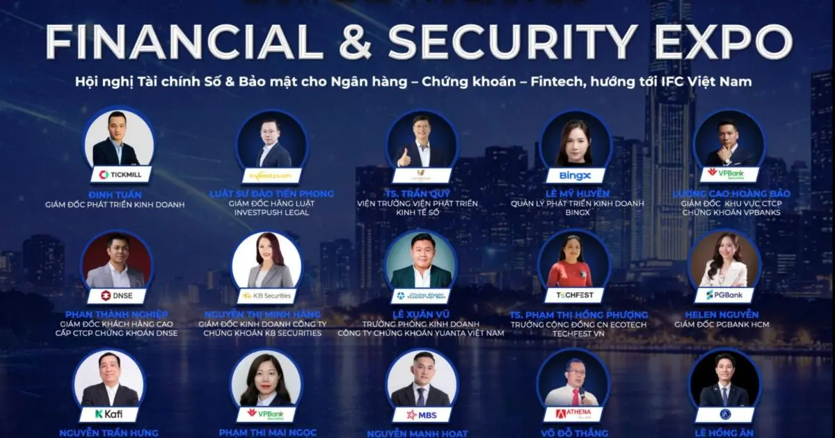 Sự kiện Financial & Security Expo 2026: Diễn đàn bàn về tài chính số và bảo mật tài sản trong kỷ nguyên số
